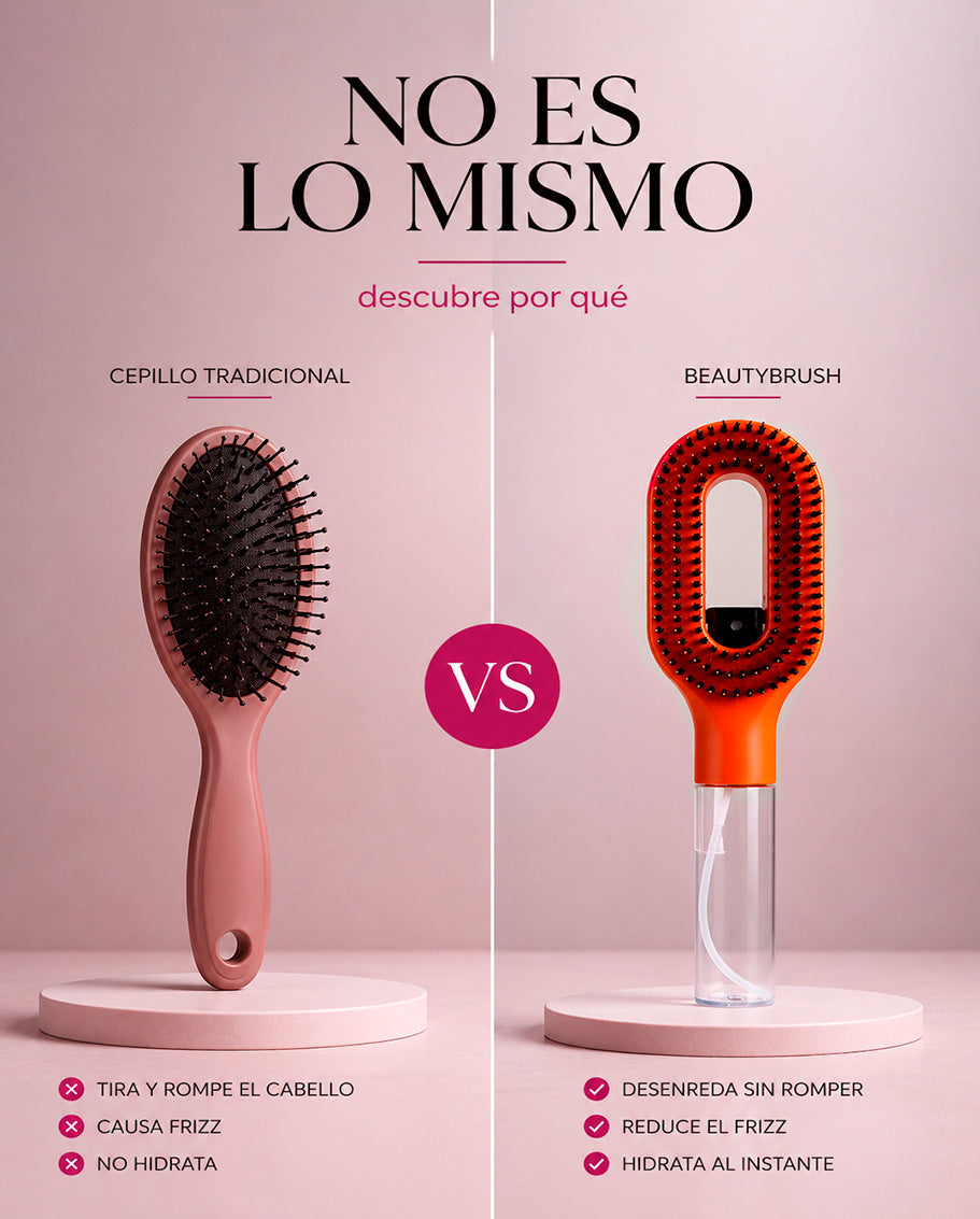 Desenreda tu cabello sin tirones ni frizz